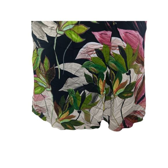 Christian Siriano  Hawaiian Print Tie Strap Dress SZ 10 Retail $1,200 - Picture 6 of 16